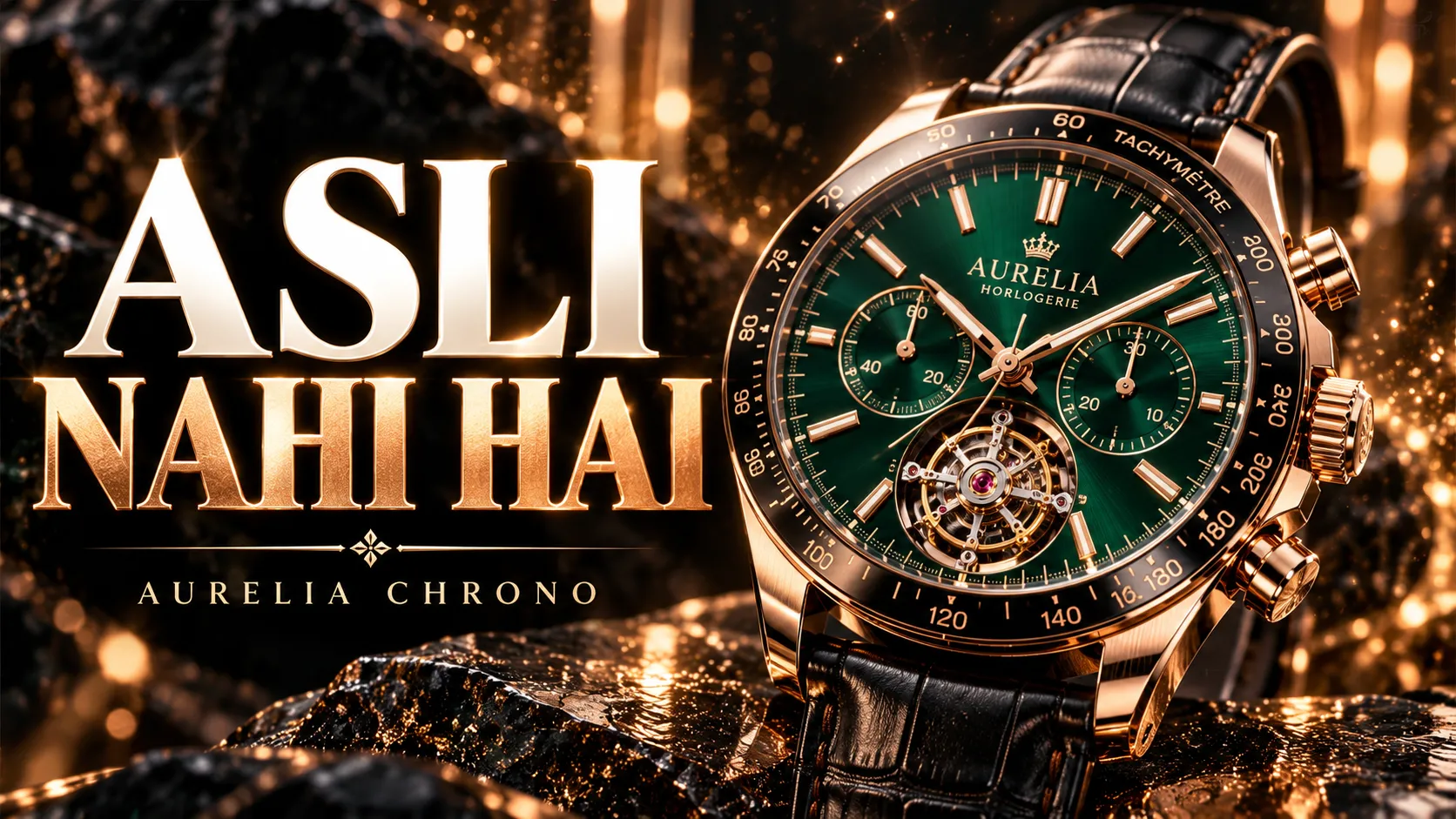Aurelia Horlogerie | AI Luxury Watch Film | Timeless Video Thumbnail