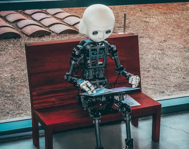 AI filmmaking academy classroom showing students learning advanced neural rendering techniques.