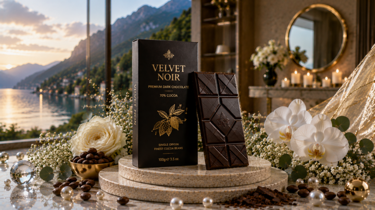 Velvet Noir Luxury Dark Chocolate Commercial - KiranAI Studio AI Video Production
