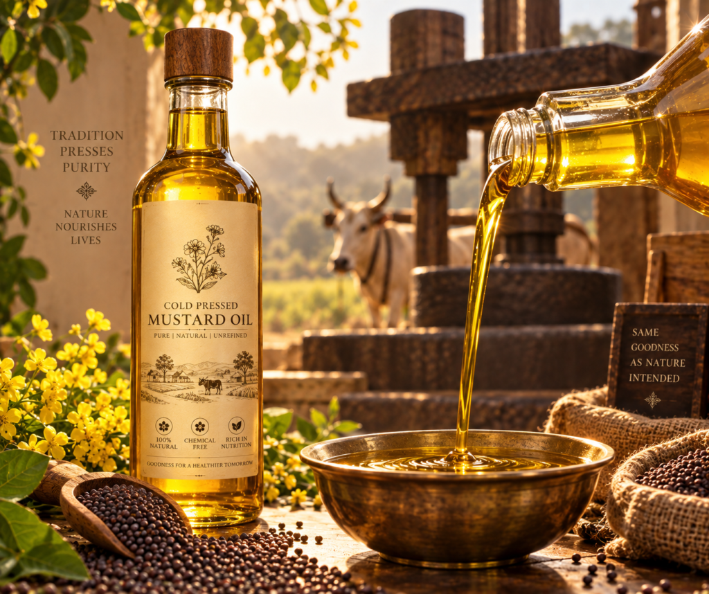 Cold Pressed Oil Film India - KiranAI Studio AI Video Production
