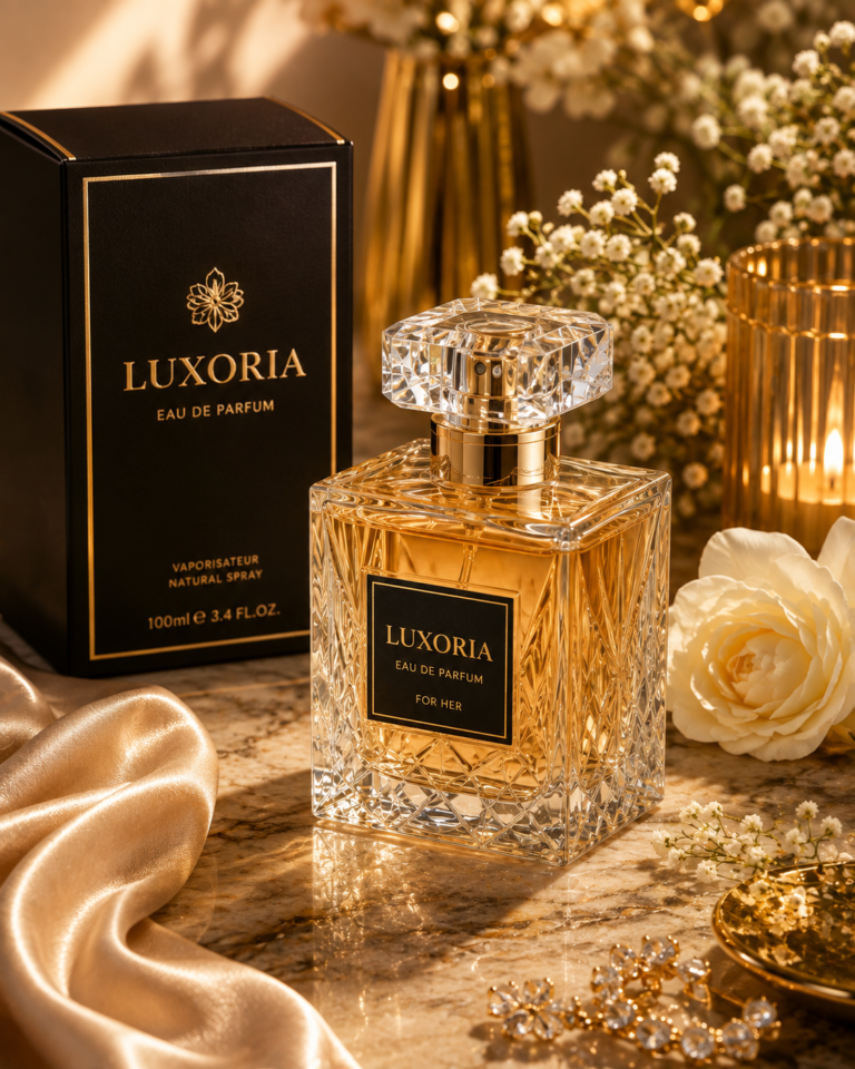 Luxoria Luxury Eau De Parfum - KiranAI Studio AI Video Production