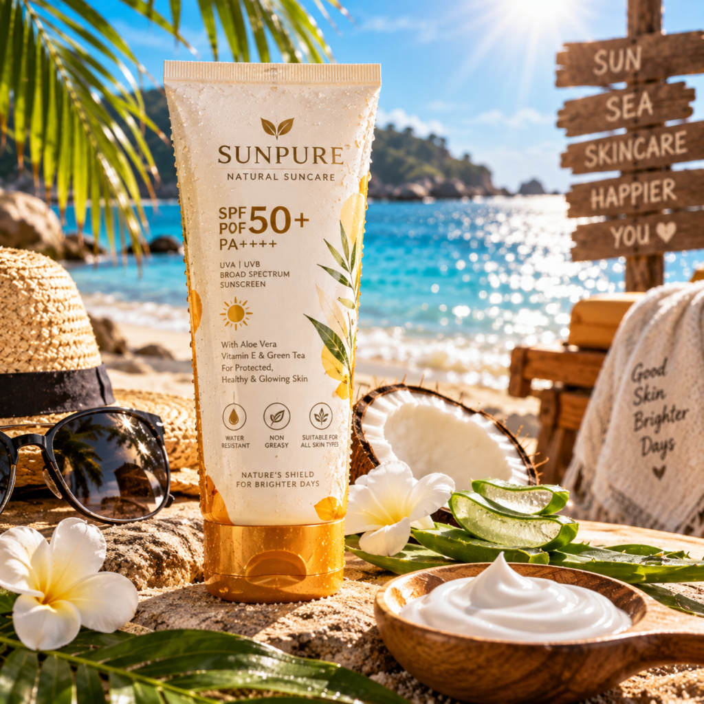 Sunscreen Suncare Beach Film India - KiranAI Studio AI Video Production