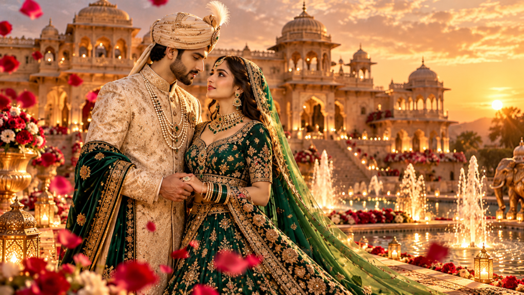 Royal Wedding Music Film India - KiranAI Studio AI Video Production