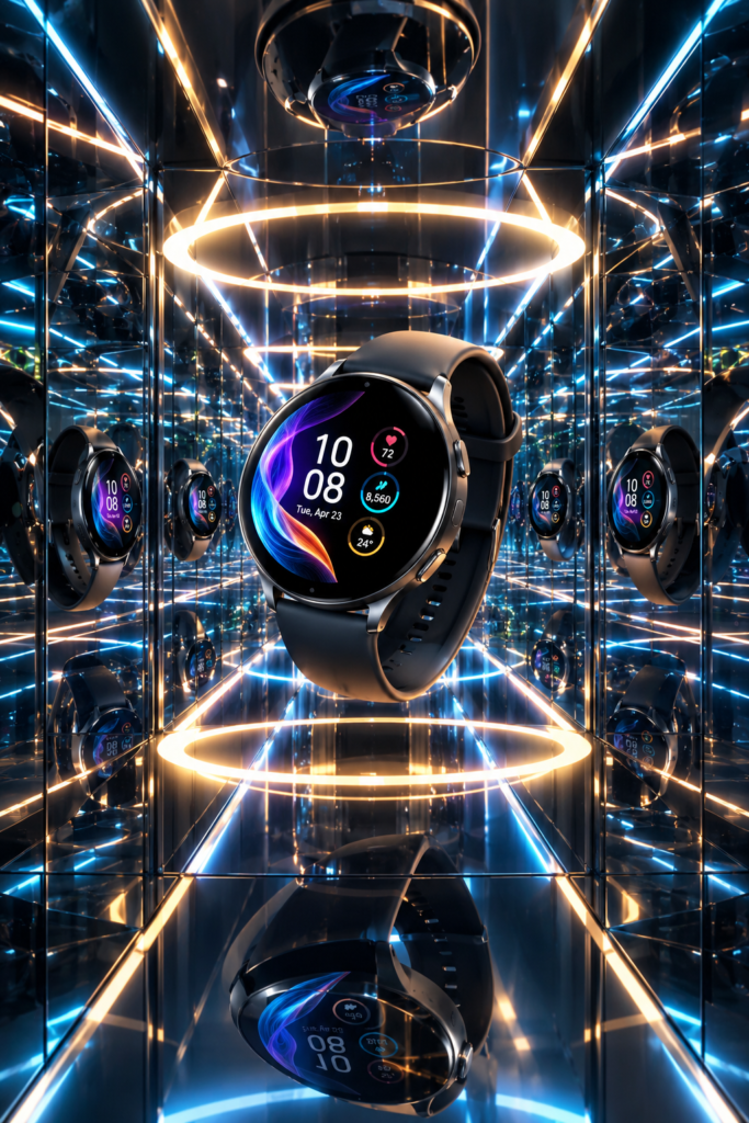 Smartwatch Mirror Infinity Film India - KiranAI Studio AI Video Production